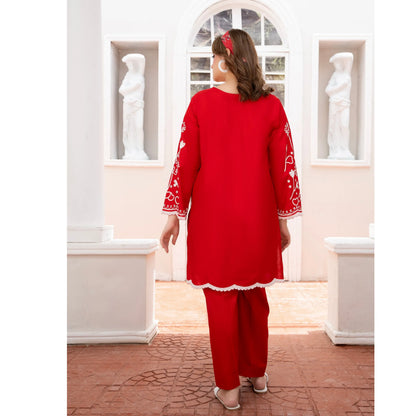 UA-243 Embroidered Lawn Summer Lawn Co-Ords Set by Umnaa