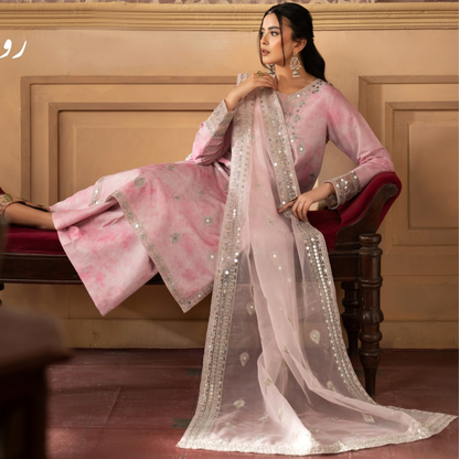 Luxury Embroidered Printed Cotton Silk Collection | Ready to Esra | Esra fashion