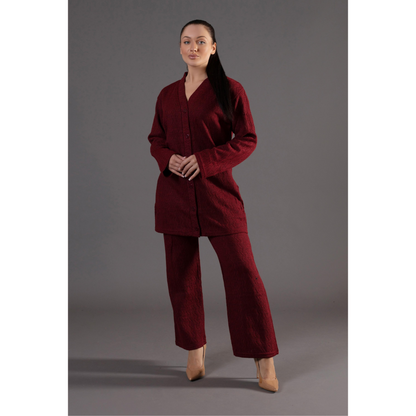 Winter acrylic Wool 2 Piece Co-Ord Sets | Modest Clothing | Simrans