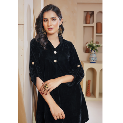 UMS-46 Velvet Co-Ords set by Simrans | Ready to Wear | Asian Clothes