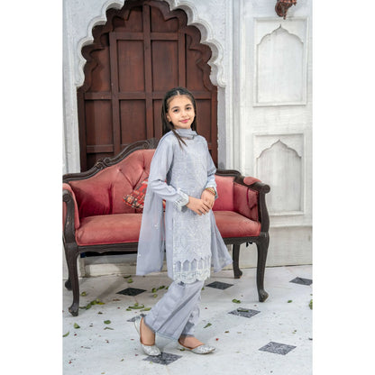 UMRZ-54 "Image Kari" Linen Festive Mother & Daughter Collection by Rangz