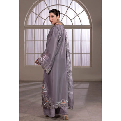 UA-203 Embroidered Festive kaftan Silk Collection by Umnaa | Pakistani Trendy Kaftan Asian Clothing