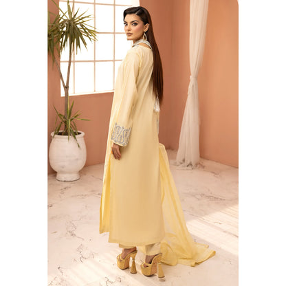 UMS-68 Florence Embroidered Visocse 3 pc Collection | Simrans