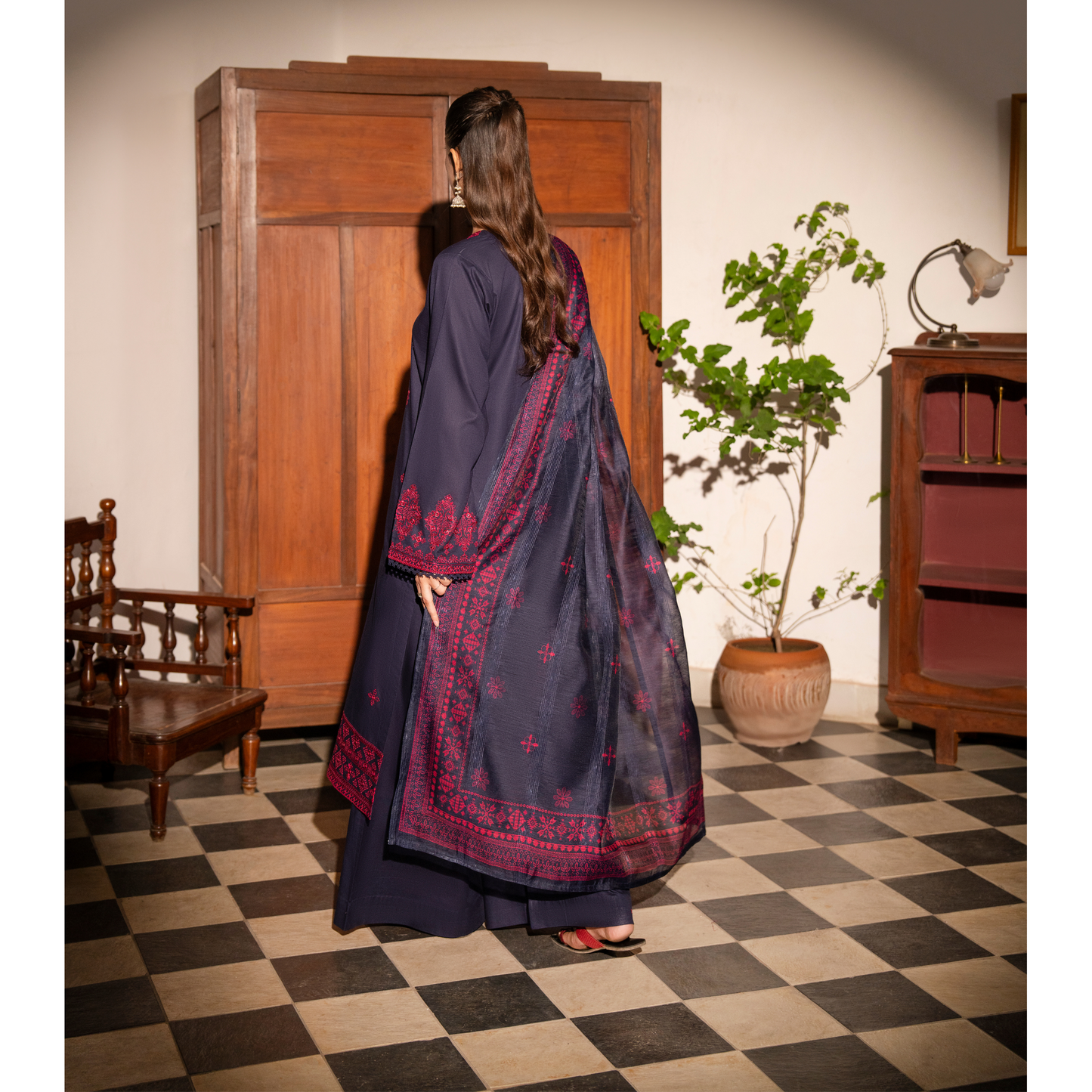 UCA-24 "Saavan" Premium Cotton Embroidered Collection by Casuallite