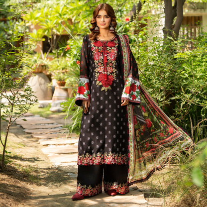 "Khumaar" Embroidered Georgette Collection by karma Collection Asian Wear Pakistani Dresses