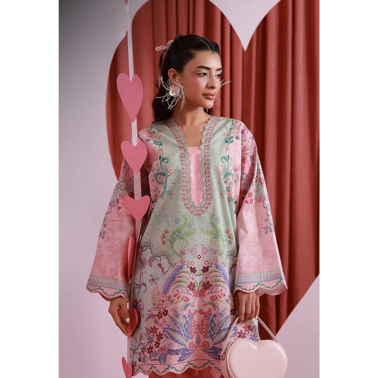 UAS-01 printed Pret by Asim jofa Printed Co Ord Set summer Collection Ready to Wear asian clothes