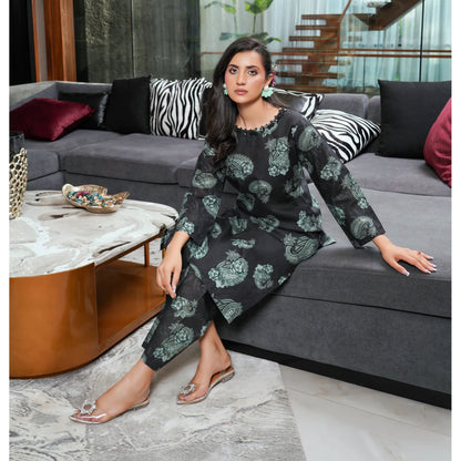UMS-61 "Limelight" by Simrans Printed Lawn Co Ord Set Collection | Ready to Wear Pakistani Asian clothes