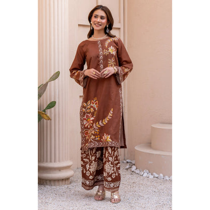 UMRZ-59 Printed Lawn Co-Ords set Collection by Rangz | Ready to Wear Pakistani Asian clothes