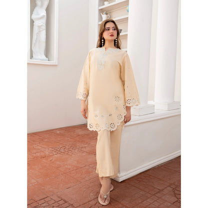 UA-243 Embroidered Lawn Summer Lawn Co-Ords Set by Umnaa