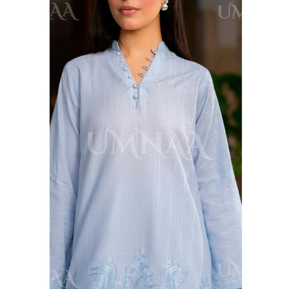 UA-277 Embroidered Trendy Cotton Co-Ord Set | Umnaa
