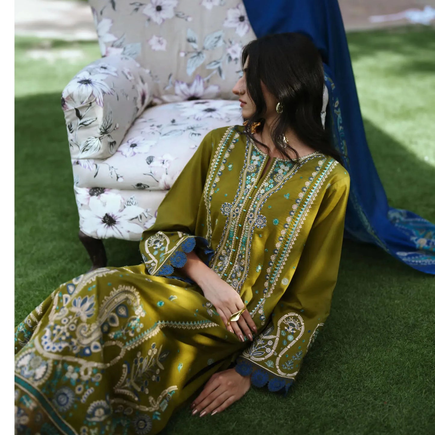 UCA-48 "Breath" Embroidered Cotton Lawn Collection | Casuallite