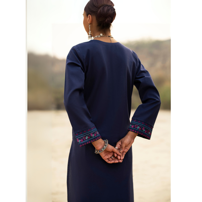 3 Pc Embroidered Khaddar Ready to Wear Collection by Casuallite | UMCAE0901