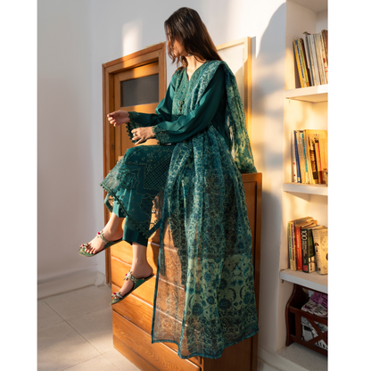 UCA-24 "Saavan" Premium Cotton Embroidered Collection by Casuallite