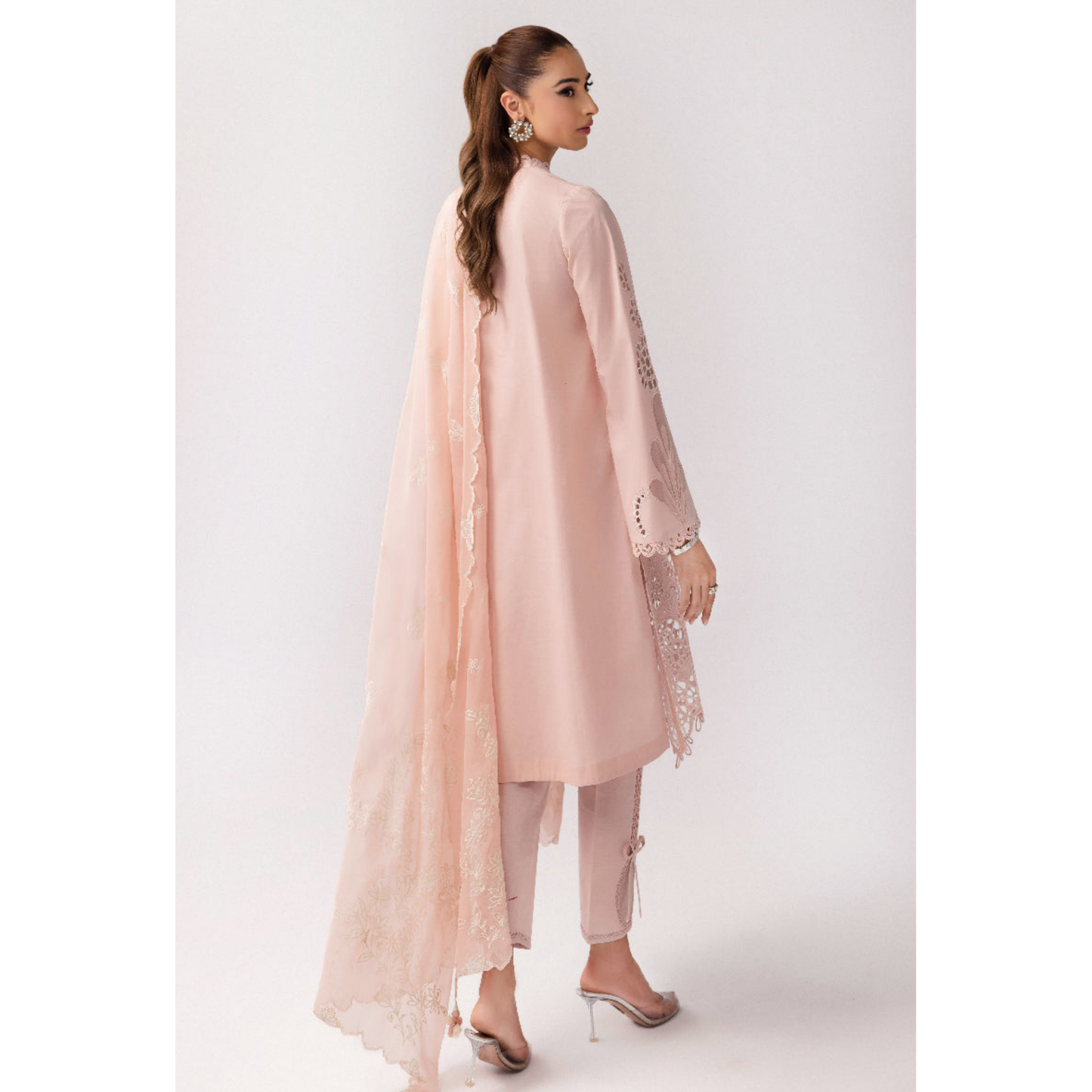 3 Pc Festive Embroidered Collection  | Ready to Wear | Qalamkar