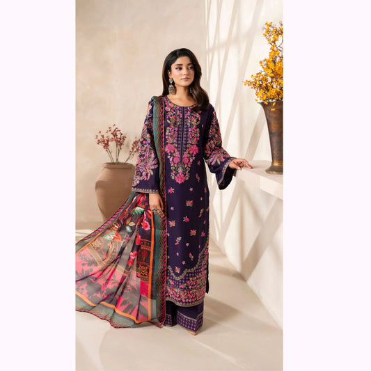 KC-1562 "Ferisha" Embroidered Festive Collection by Karma Collection