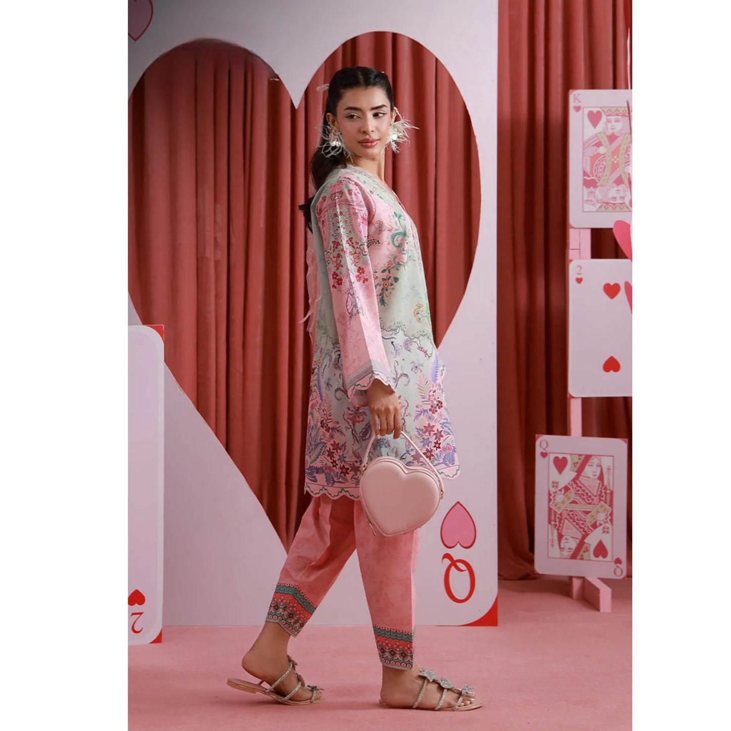 UAS-01 printed Pret by Asim jofa Printed Co Ord Set summer Collection Ready to Wear asian clothes