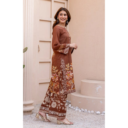 UMRZ-59 Printed Lawn Co-Ords set Collection by Rangz | Ready to Wear Pakistani Asian clothes