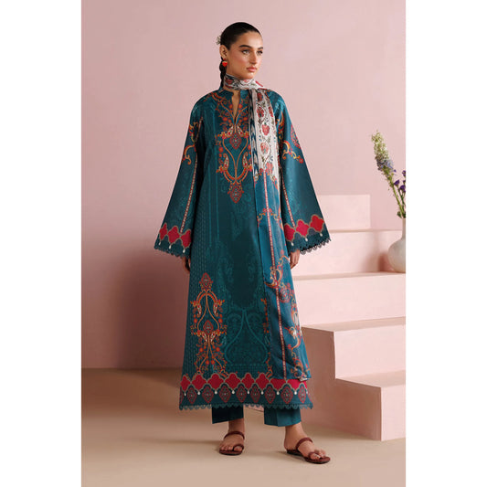 UE-02 "Printed Essential" by Esra Fashion Summer Printed Lawn 3 Piece Collection | Pakistani Asian Clothes