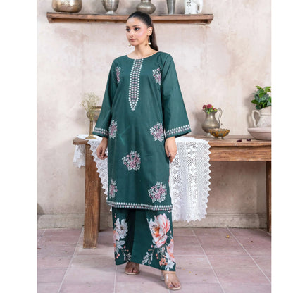 UMRZ-64 "Reat" by Rangz Embroidered Lawn Co Ord set collection| Ready to Wear Pakistani Asian clothes