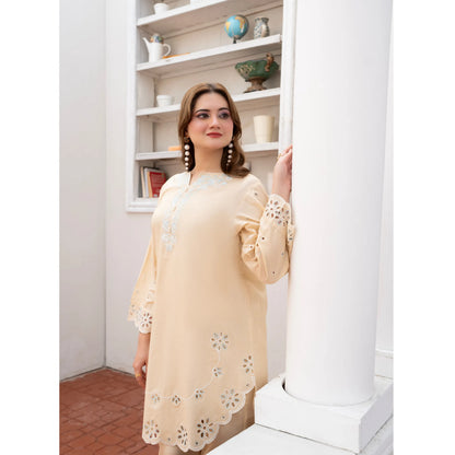 UA-243 Embroidered Lawn Summer Lawn Co-Ords Set by Umnaa