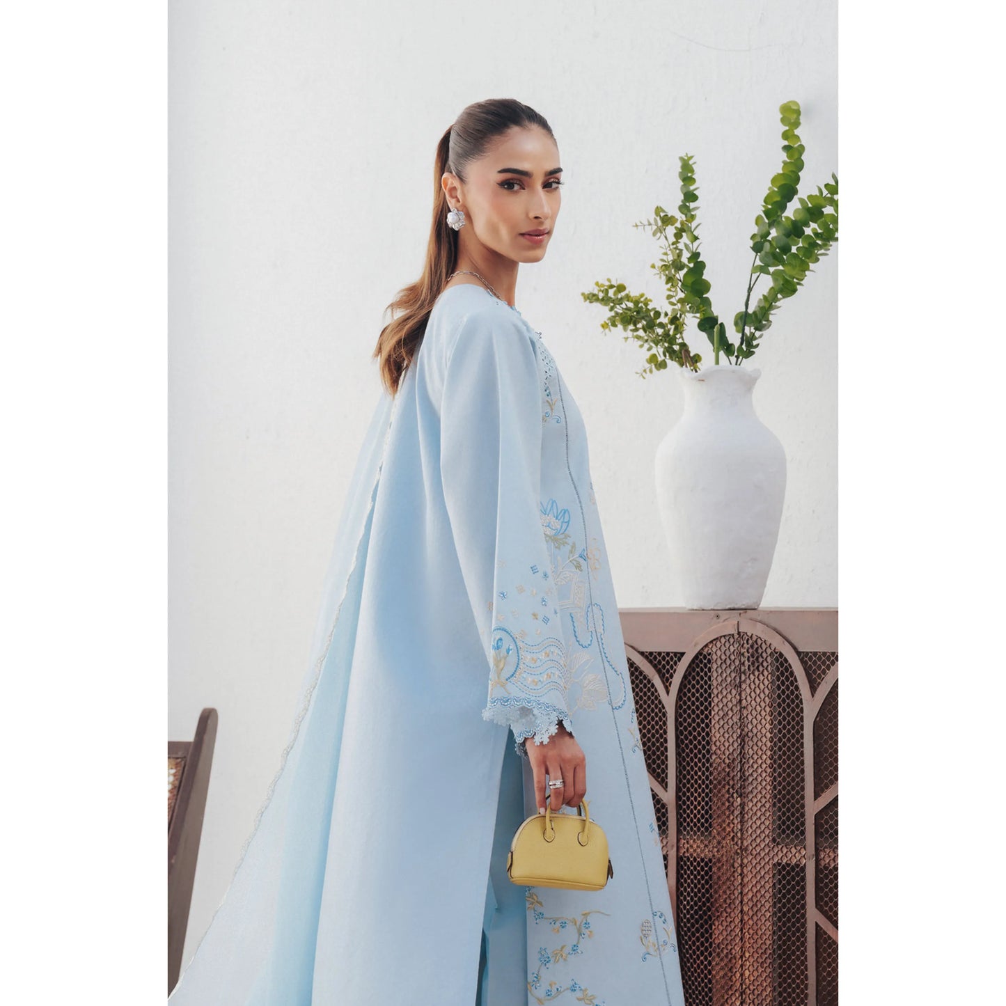 UQR-01 Qalamkar Basic Pret 26" Summer Collection | Ready to Wear Asian clothes