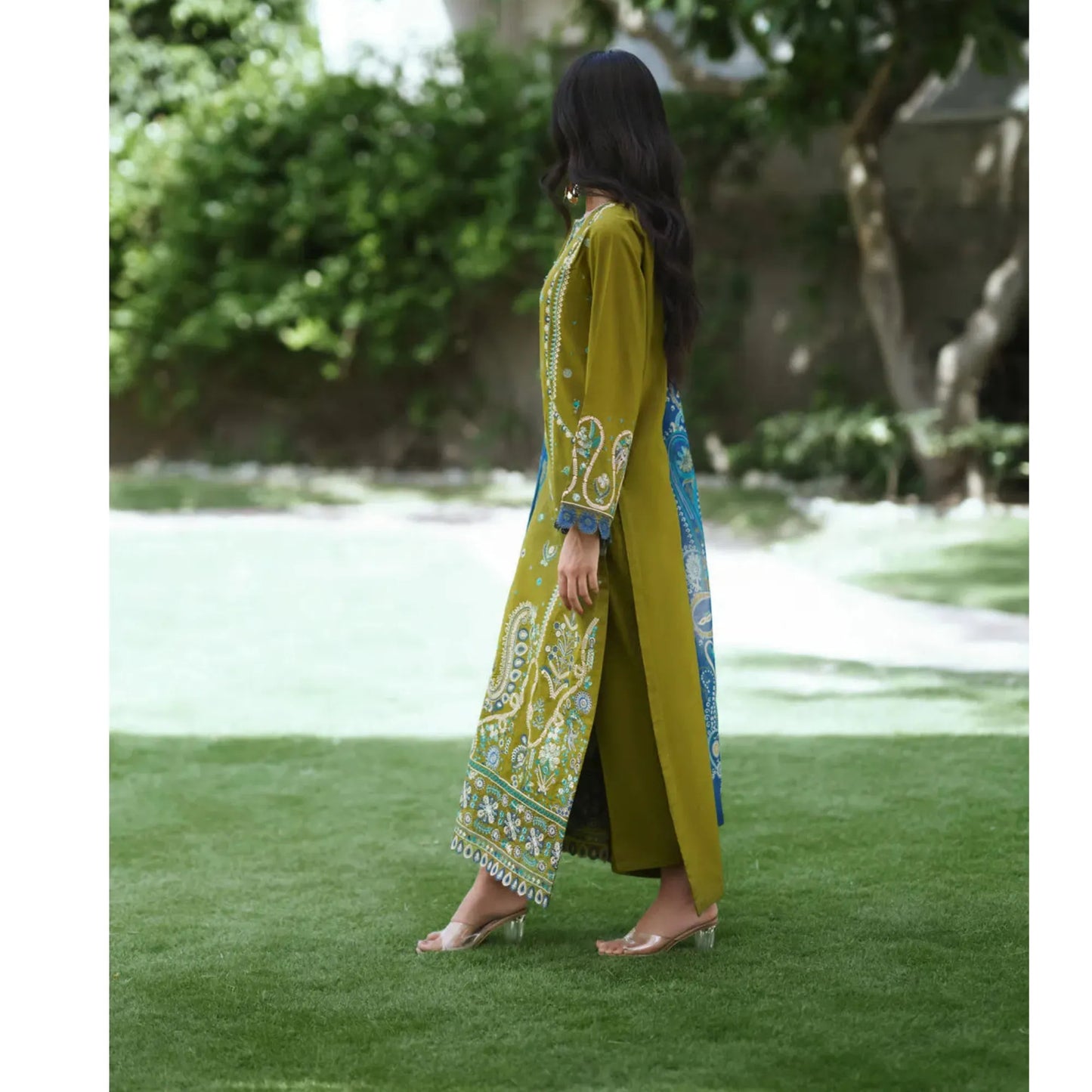 UCA-48 "Breath" Embroidered Cotton Lawn Collection | Casuallite