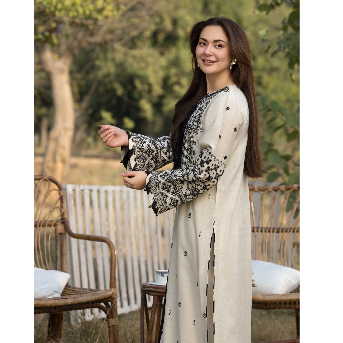 UAL-02 3 Pc Cotton Jacquard Ready to Wear Collection | Simrans
