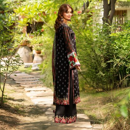 "Khumaar" Embroidered Georgette Collection by karma Collection Asian Wear Pakistani Dresses
