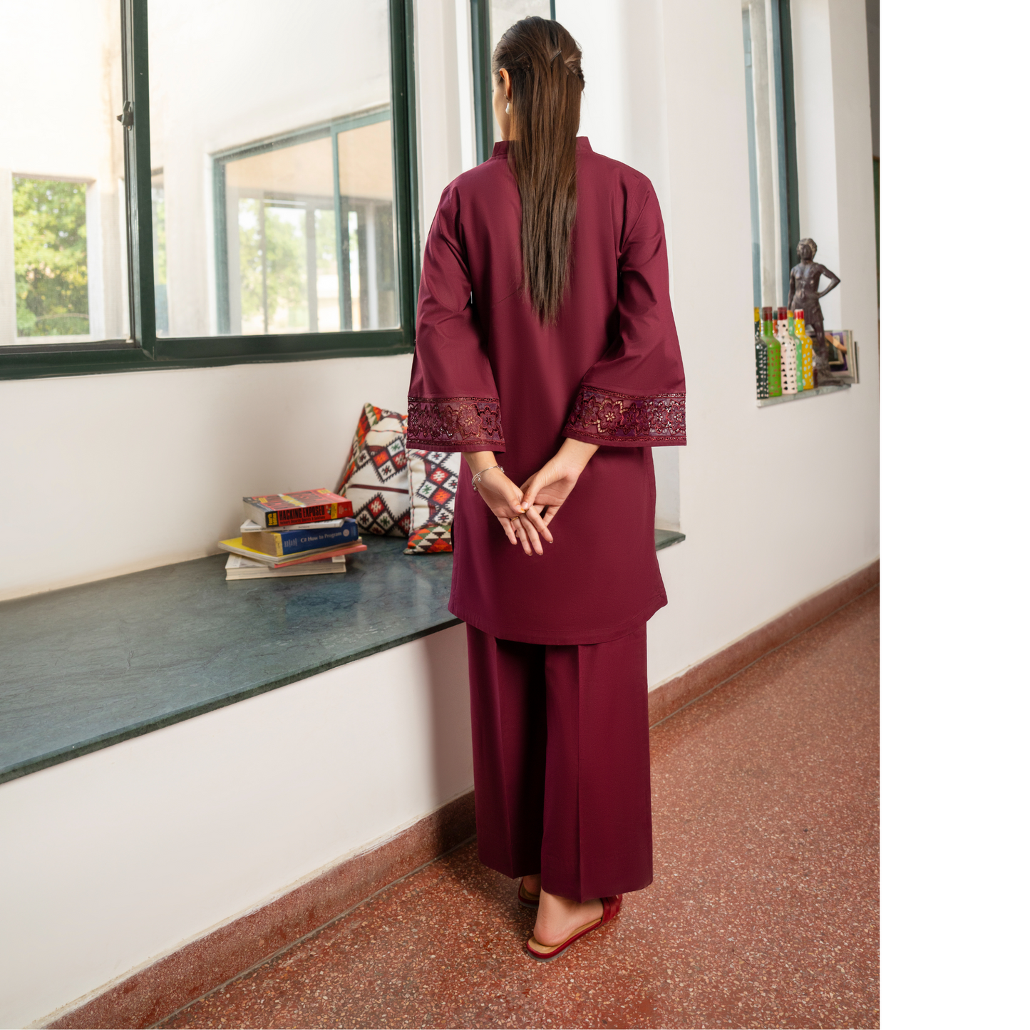 UCA-21 2 pc Summer Cotton Co Ord Set | Ready to Wear | Casuallite