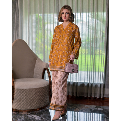 USN-17 Printed Cambric Cotton Co-Ords Set by Saphron