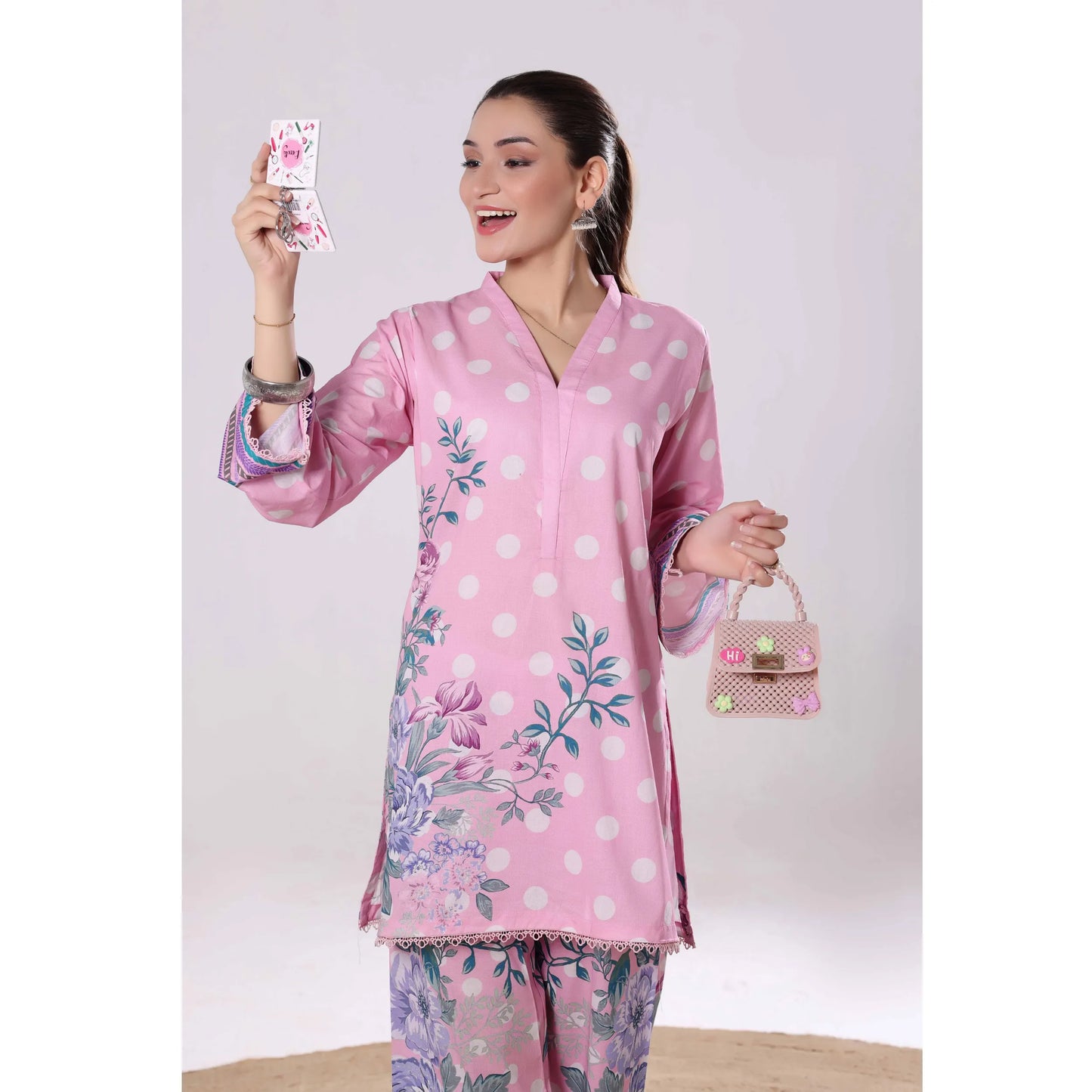 USN-18 Daily Pret Vol'8 Printed Lawn Co-Ords Set by Saphron