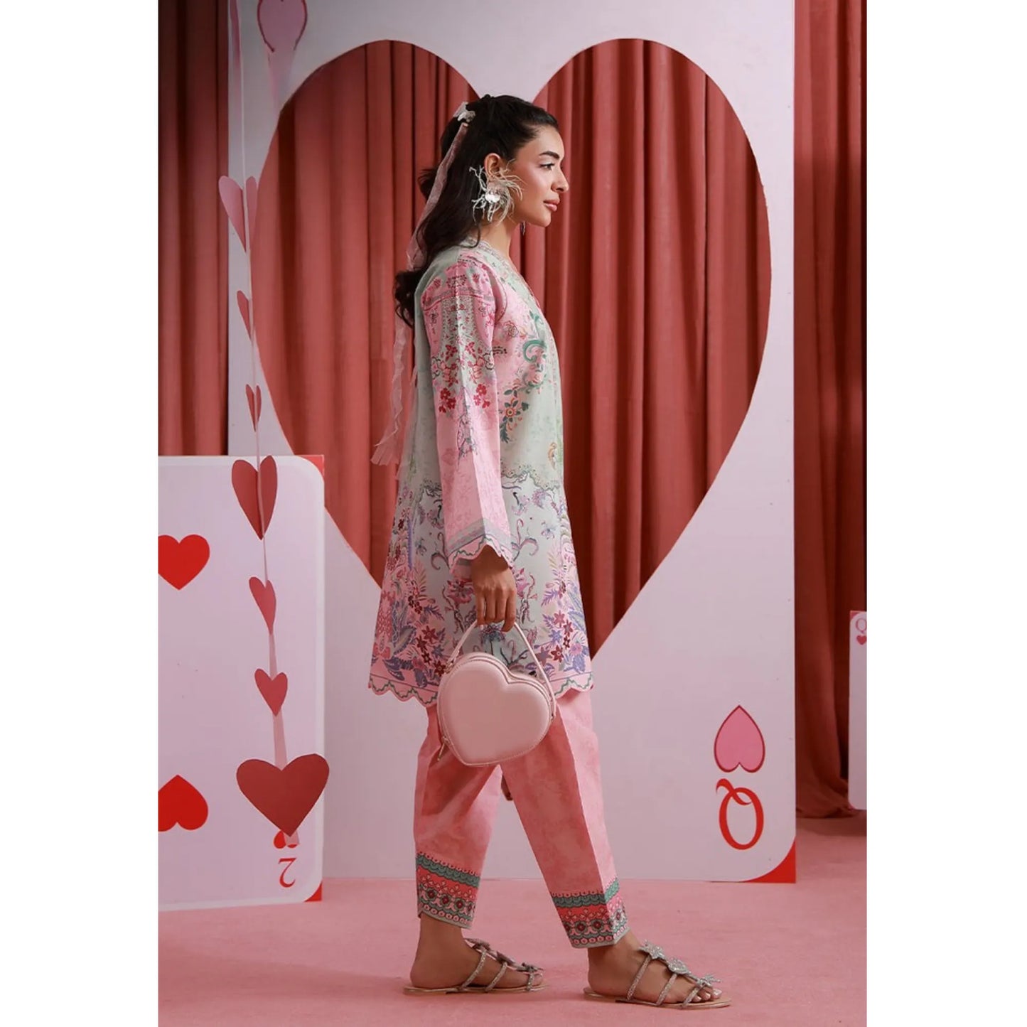 UAS-01 printed Pret by Asim jofa Printed Co Ord Set summer Collection Ready to Wear asian clothes