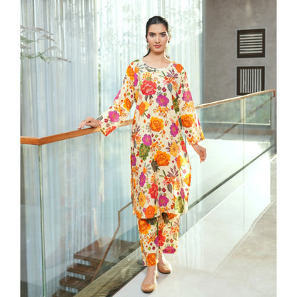 UMS-61 "Limelight" by Simrans Printed Lawn Co Ord Set Collection | Ready to Wear Pakistani Asian clothes