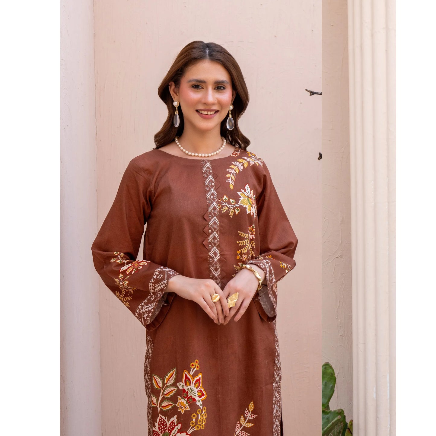 UMRZ-59 Printed Lawn Co-Ords set Collection by Rangz | Ready to Wear Pakistani Asian clothes
