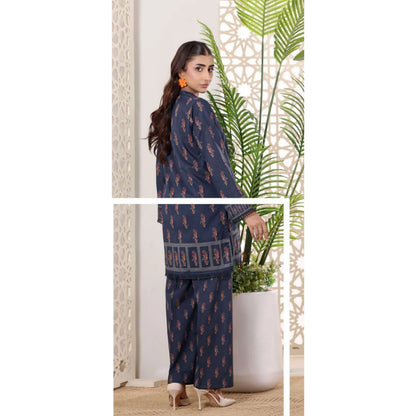 USN-19 Daily Pret Vol'8 Printed Lawn Co-Ords Set by Saphron Casual Co Ord Set Pakistani