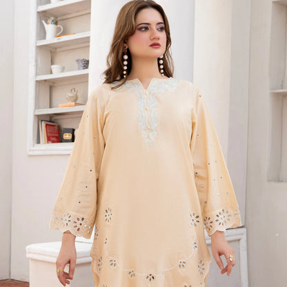 UA-243 Embroidered Lawn Summer Lawn Co-Ords Set by Umnaa