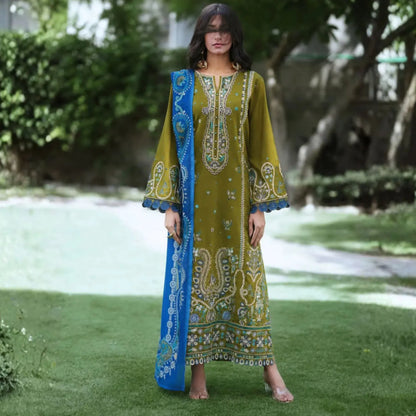 UCA-48 "Breath" Embroidered Cotton Lawn Collection | Casuallite