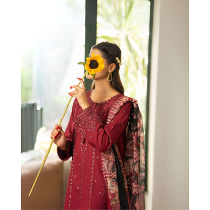 UCA-20 Luxury Cambric Cotton Farshi Shalwar Collection | Ready to Wear | Casuallite