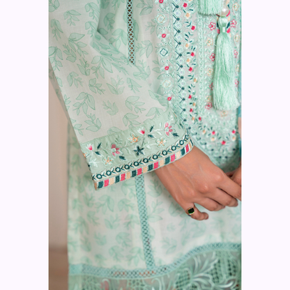 3 Pc Luxury Embroidered trendy Farshi Shalwar Collection | Eid Wear | karma collection