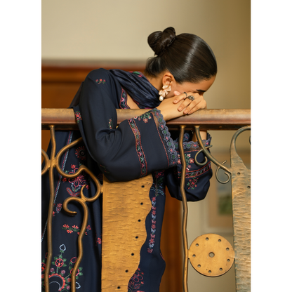 UCA-29 "Misha" Embroidered Linen Ready to Wear Winter Collection by Casuallite