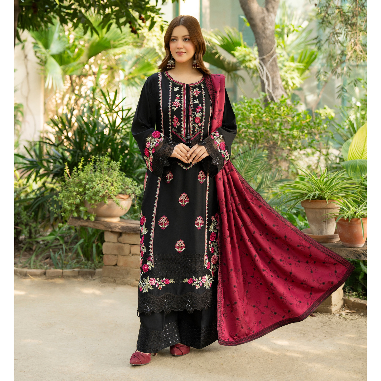 "Nigar" Kotrai Edition Luxury Embroidered 3 Piece by Karma Collection