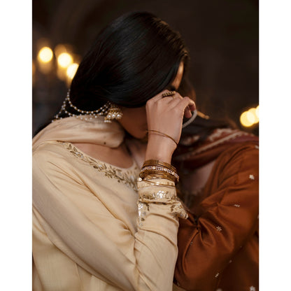 UCA-35 Darbar Festive Drop Embroidered Collection by Casuallite