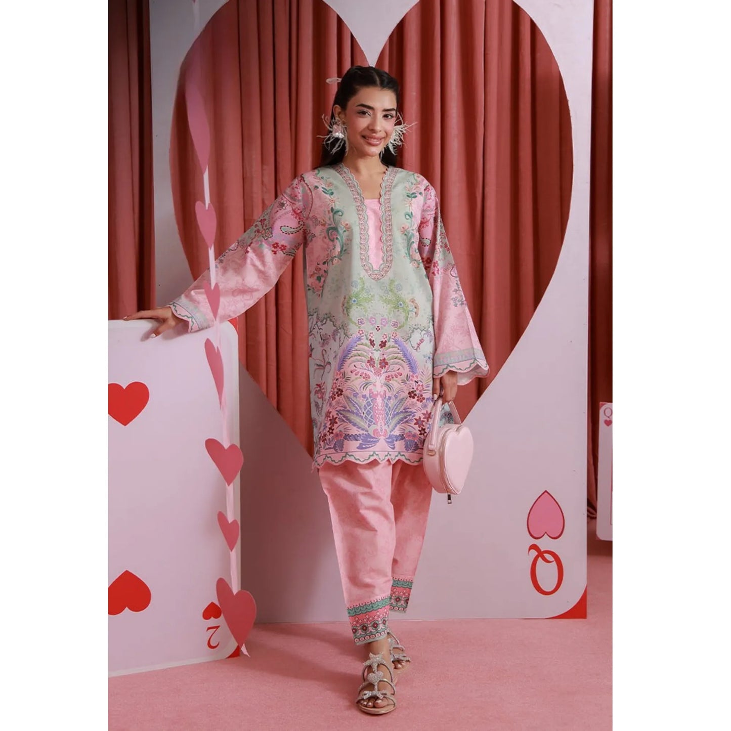 UAS-01 printed Pret by Asim jofa Printed Co Ord Set summer Collection Ready to Wear asian clothes