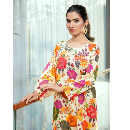 UMS-61 "Limelight" by Simrans Printed Lawn Co Ord Set Collection | Ready to Wear Pakistani Asian clothes