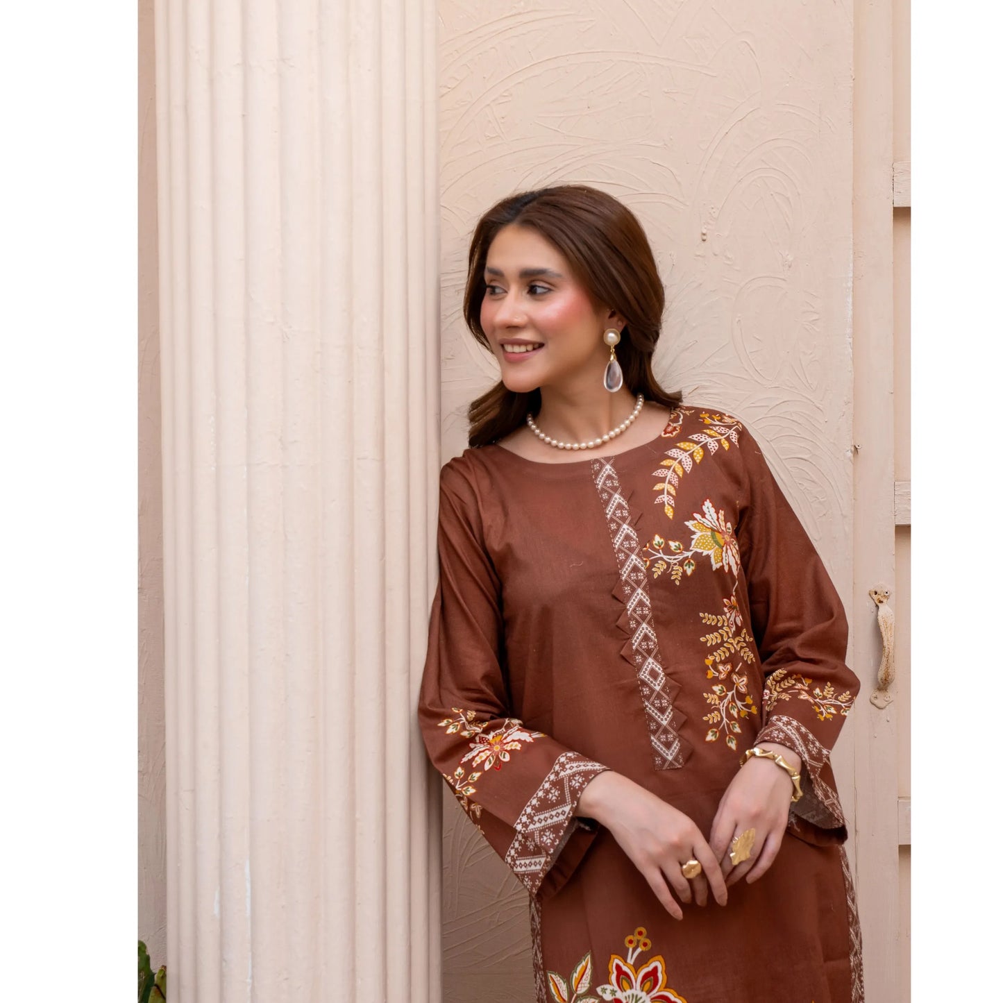 UMRZ-59 Printed Lawn Co-Ords set Collection by Rangz | Ready to Wear Pakistani Asian clothes