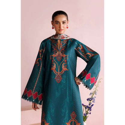 UE-02 "Printed Essential" by Esra Fashion Summer Printed Lawn 3 Piece Collection | Pakistani Asian Clothes