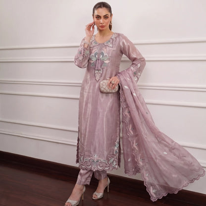 UA-264 Embroidered Festive Kaftan Sheesha Silk Collection by Umnaa | Pakistani Trendy Kaftan Asian Clothing