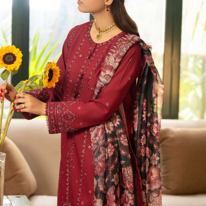 UCA-20 Luxury Cambric Cotton Farshi Shalwar Collection | Ready to Wear | Casuallite