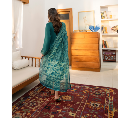 UCA-24 "Saavan" Premium Cotton Embroidered Collection by Casuallite