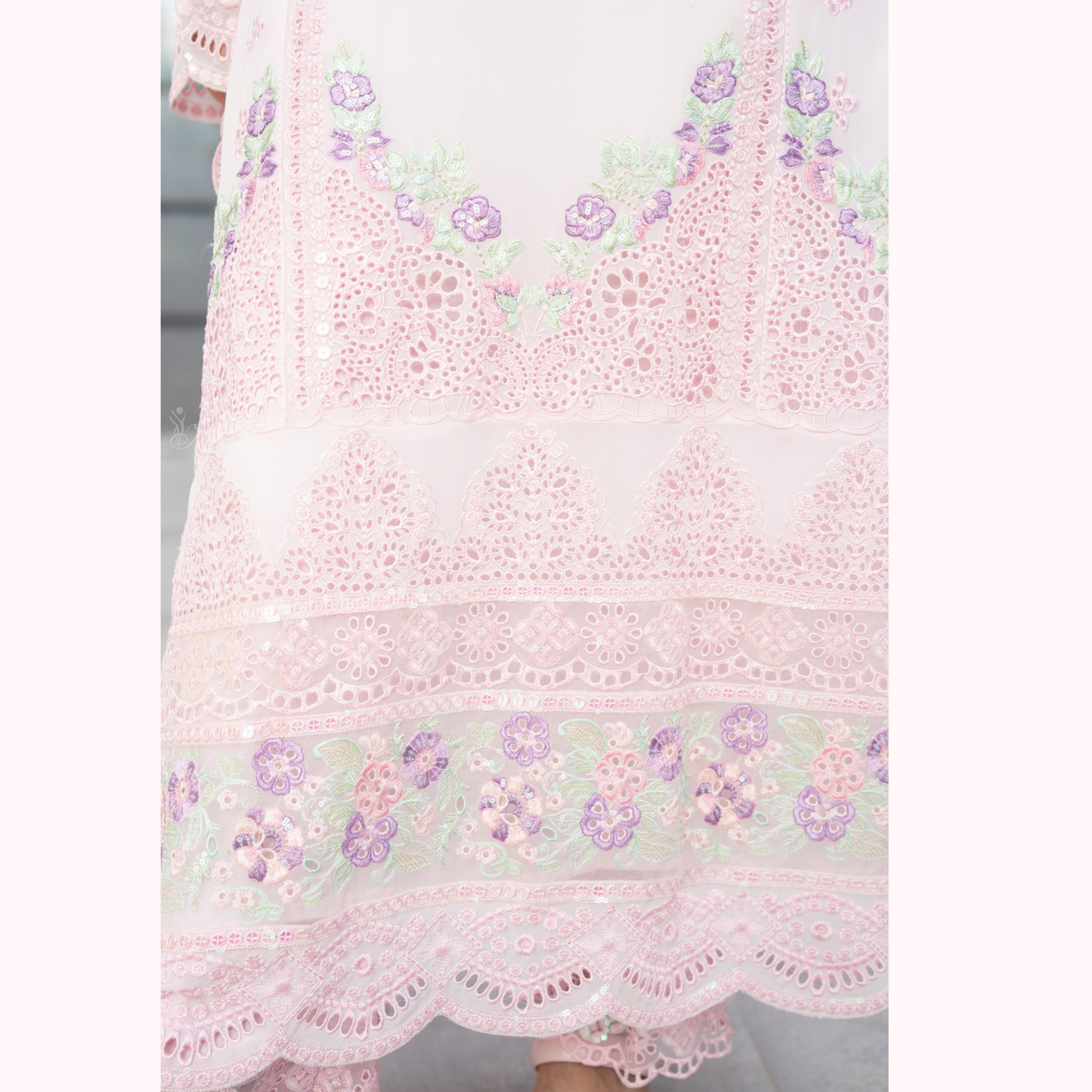 3 Piece Luxury Chiffon Ready to Wear Collection | karma Collection UMKC0901